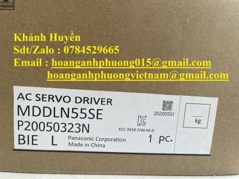 Servo driver Panasonic MDDLN55SE hàng nhập khẩu giá tốt nhất