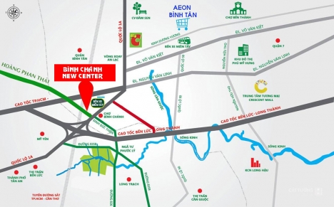 Sở hữu ngay vị trí vàng của dự án Bình Chánh New Center