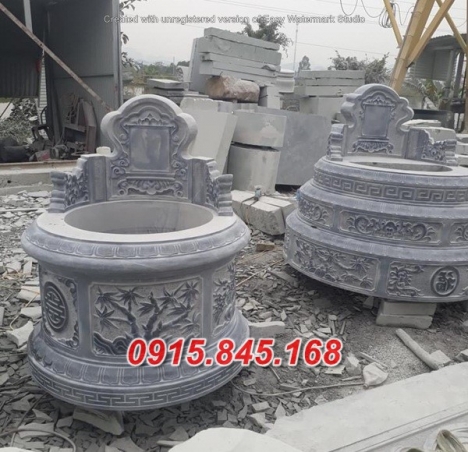 40% BẾN TRE MỘ BẰNG ĐÁ NGUYÊN KHỐI TRÒN