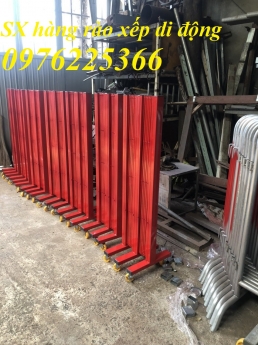 Hàng rào xếp  -Hàng rào chắn lối đi giá rẻ