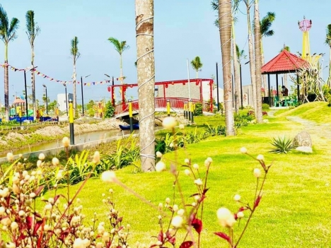 Đất nền shr liền kề KCN và cụm cảng mặt tiền đường Nguyễn Trung Trực xã Long Cang cam kết sinh lời