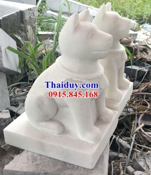 33+ Chó bằng đá bán – tượng chó đá đẹp