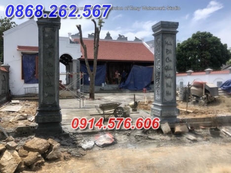 5%  mẫu cột đồng trụ bằng đá đẹp bán