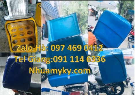 Thùng giao đồ ăn, Thùng ship hàng, thùng chở hàng thùng giao hàng thùng đựng chất thải nguy hiểm,