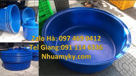 Thùng nhựa dung tích lớn, Thùng nhựa tròn 2000 lít, thùng nhựa tròn 1500 lít, thùng chữ nhật