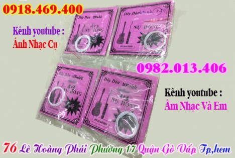 Địa chỉ nơi bán dây đàn ukulele tại gò vấp, tphcm