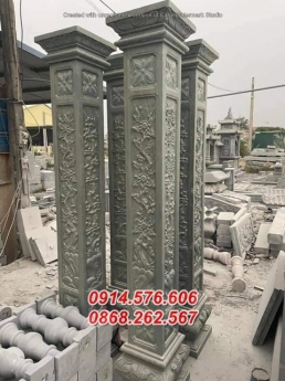 003# Cột nhà thờ họ bằng đá đẹp bán hà tĩnh
