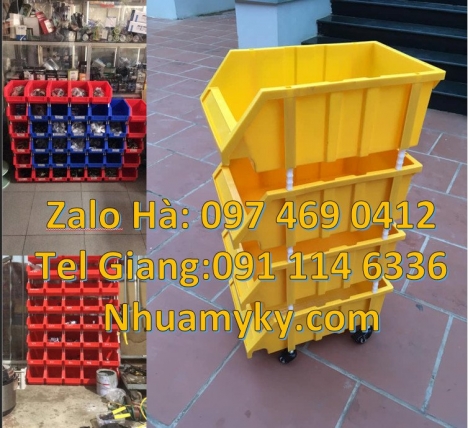kệ đựng linh kiện, thùng nhựa, khay linh kiện, kệ đựng dụng cụ, khay đựng ốc vít gara ô tô, kệ đựng