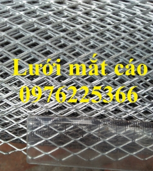 Lưới mắt cáo hình thoi-Lưới thép kéo giãn