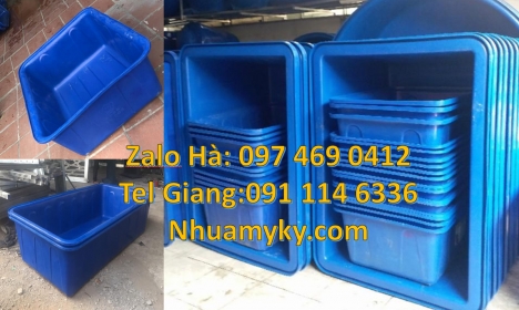 Thùng nhựa dung tích lớn, Thùng nhựa tròn 2000 lít, thùng nhựa tròn 1500 lít, thùng chữ nhật