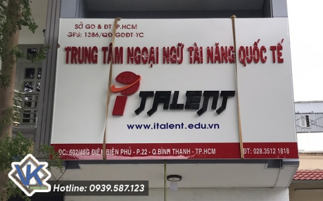 Thiết kế và làm bảng hiệu chữ nổi tại quận 11 giá rẻ,uy tín