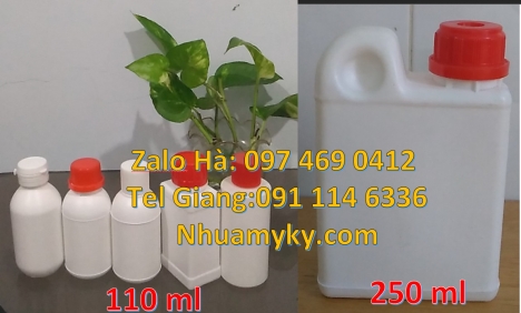 chai nhựa đựng nông dược, Chai 30ml đựng thuốc sâu chai 30 ml đựng mẫu thử Chai 250 ml đựng thuốc