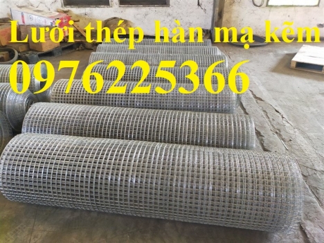 Lưới hàn mạ kẽm D2, D3, D4  ô 50x50 hàng cuộn có sẵn