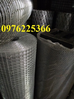 Lưới hàn mạ kẽm D2, D3, D4  ô 50x50 hàng cuộn có sẵn