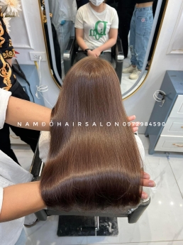 Nhuộm Màu Nâu Trầm Ở Đâu Uy Tín Giá Rẻ Hoài Đức - Nam Đỗ Hair Salon