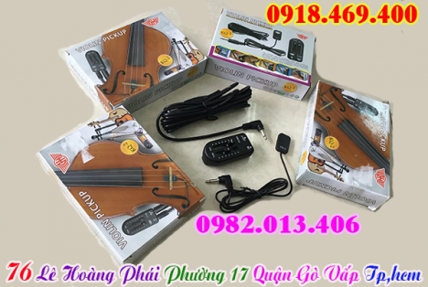 Địa chỉ chỗ bán pickup đàn violin tại gò vấp, tphcm