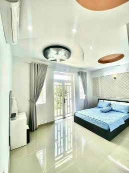 Bán nhà mới hẻm xe hơi Huỳnh Tấn Phát – TT Nhà Bè, 60m2, 3 tầng, giá nhỉnh 5 tỷ, tặng nội thất!