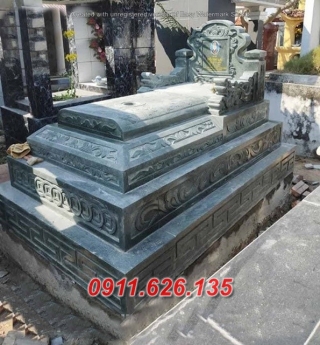 255# YÊN BÁI MỘ KHÔNG MÁI BẰNG ĐÁ KHỐI ĐẸP
