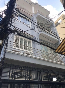 BÁN NHÀ QUẬN 3 HXH 60M2 OTO VÀO NHÀ NGANG 6.2M 4 TẦNG VUÔNG A4 TRẦN QUANG DIỆU 10  TỶ.