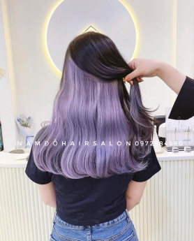 Nhuộm Màu Tím Khói Ở Đâu Đẹp Uy Tín Giá Rẻ Hoài Đức - Nam Đỗ Hair Salon