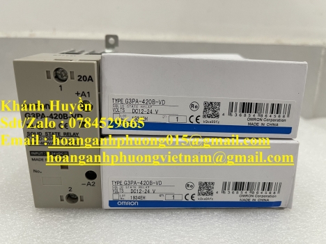 G3PA-420B-VD | Omron chính hãng giá tốt nhất