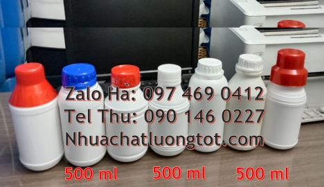 Chai 250 ml đựng thuốc sâu, chai 250 ml đựng mẫu thử, Chai nhựa 30 ml trắng đục, chai nhựa 30 ml, ch