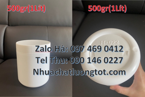 Hũ hóa chất 100 g, hũ 200g đựng sốt cà chua hũ tinh bột sắn dây 200 gram hũ nhựa 250 g tròn cao h