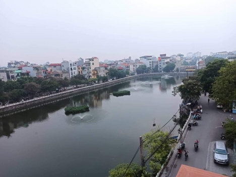 SIÊU PHẨM,MẶT HỒ BỒ ĐỀ LONG BIÊN DT 110m2 mặt tiền 5,2m
 Nhà xây 6 tầng thang máy gara 2 ôtô, thiết