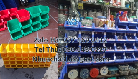 Khay phụ tùng giá rẻ Kệ nhựa a5, Khay nhựa đựng dụng cụ khay nhựa xanh kệ nhựa đựng đồ phụ tùng ố