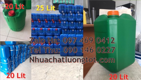 can nhựa 30 lít đựng thực phẩm can nhựa 5 lít trong can 18l đựng mật mía can nhựa giá rẻ, can dẹp