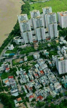 Bán đất khu dân cư Công ích Quận 4 đường 2B Phạm Hữu Lầu, Quận 7.