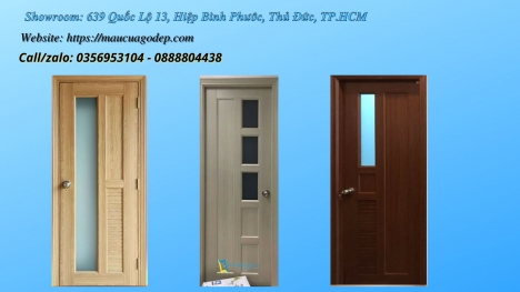 Cửa nhựa gỗ nhà vệ sinh giá rẻ tại Thủ Đức