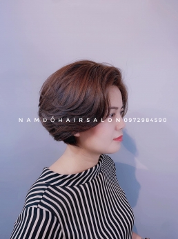 Cắt Uốn Tóc Ngắn Mái Bay Ở Đâu Đẹp Giá Rẻ Hoài Đức - Nam Đỗ Hair Salon