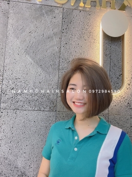 Cắt Uốn Phục Hồi Tóc Ngang Vai Ở Đâu  Đẹp Giá Rẻ Hoài Đức - Nam Đỗ Hair Salon