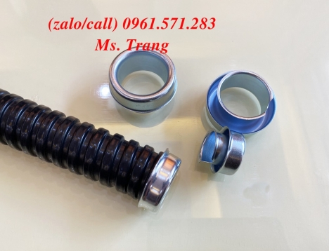 Ống ruột gà lõi thép bọc nhựa phi ½
