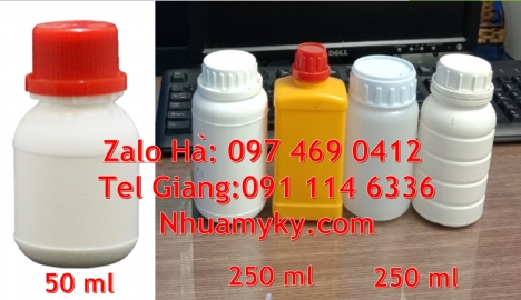 Chai nhựa đựng thuốc thú y, chai nhựa đựng thuốc thủy sản chai nhựa đựng nông dược chai nhựa 30 ml