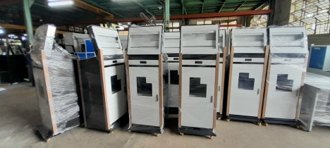 Vỏ kiosk sơn tĩnh điện-mdk