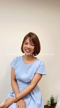 Cắt Uốn Tóc Ngang Vai Mái Mưa Ở Đâu Đẹp Giá Rẻ Hoài Đức - Nam Đỗ Hair Salon