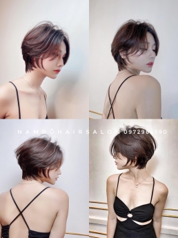 Cắt Uốn Cụp Phồng Tóc Ngang Vai Đẹp Uy Tín Giá Rẻ Hoài Đức - Nam Đỗ Hair Salon