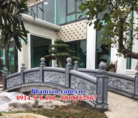 23+tường bao đền miếu bằng đá đẹp yên bái