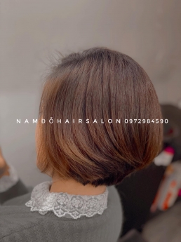 Cắt Uốn Phục Hồi Tóc Ngang Vuông Ở Đâu Uy Tín Giá Rẻ Hoài Đức - Nam Đỗ Hair Salon
