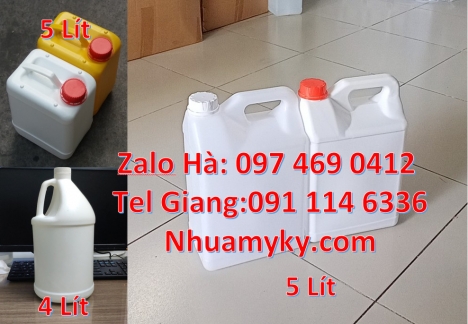 can hdpe, Can 1 lít, can 1l hdpe vuông Can 1l đưng sữa tươi, can dẹp 0.5L đựng hóa chất, can nhựa 2L