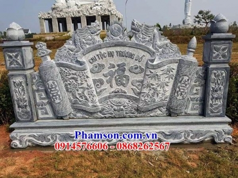 215+ Cuốn thư nhà thờ họ bằng đá