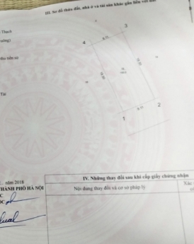 150M MẶT TIỀN 8.11M TÁI ĐỊNH CƯ BẮC PHÚ CÁT GIÁ BÁN NHANH 33TR/M