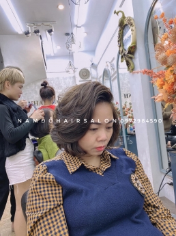 Cắt Uốn Cụp Phồng Tóc Ngang Vuông Ở Đâu Uy Tín Giá Rẻ Hoài Đức - Nam Đỗ Hair Salon