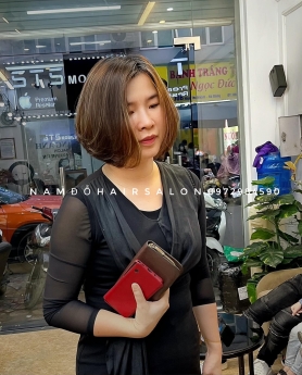 Cắt Uốn Cụp Phồng Tóc Ngang Vuông Ở Đâu Uy Tín Giá Rẻ Hoài Đức - Nam Đỗ Hair Salon