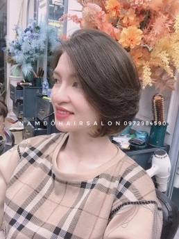 Cắt Uốn Cụp Phồng Tóc Ngang Vuông Ở Đâu Uy Tín Giá Rẻ Hoài Đức - Nam Đỗ Hair Salon