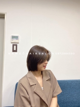 Cắt Uốn Cụp Tóc Ngang Vuông Mái Mưa Ở Đâu Đẹp Giá Rẻ Hoài Đức - Nam Đỗ Hair Salon