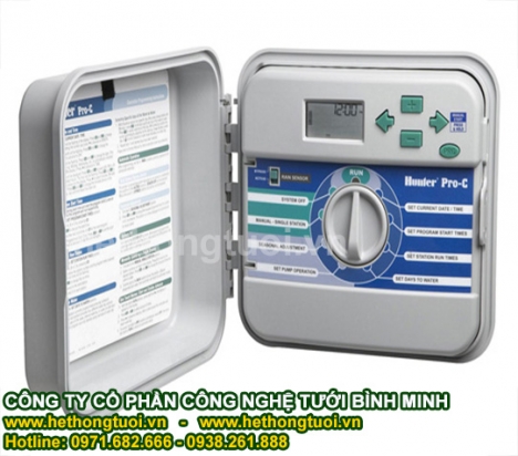 Tủ điều khiển hunter x-core, tủ điều khiển tưới cây tự động