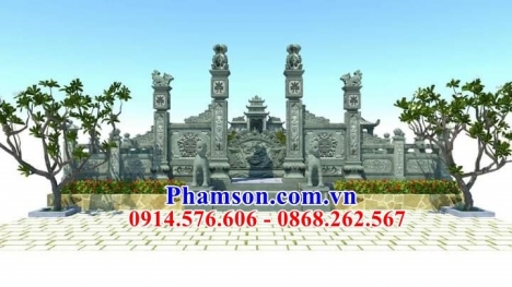 38+ bức bình phong nhà mồ bằng đá đẹp quảng bình